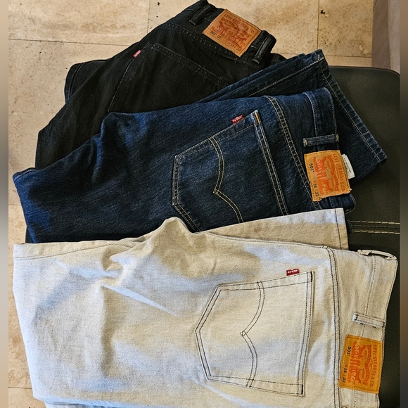 LEVIS 501 VINTAGE AUTHENTIC! 3 PAIRS OF VINTAGE LEVIS 501 - Picture 5 of 5